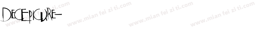 DecEpicure字体转换