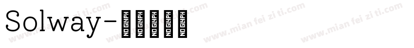 Solway字体转换