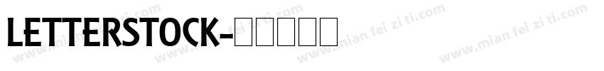 LETTERSTOCK字体转换