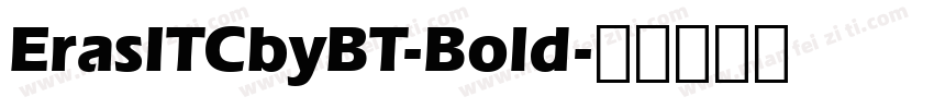 ErasITCbyBT-Bold字体转换