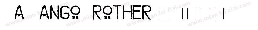 AaMangoBrother字体转换