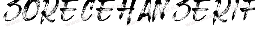 sorecehanserifSC字体转换