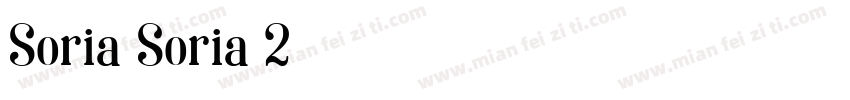 Soria-Soria-2字体转换
