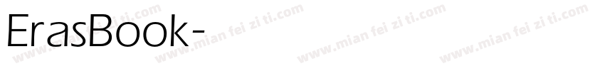 ErasBook字体转换