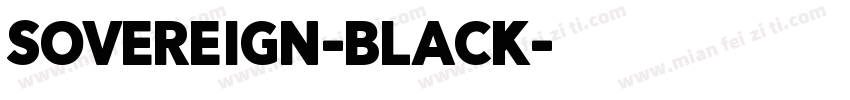 Sovereign-Black字体转换