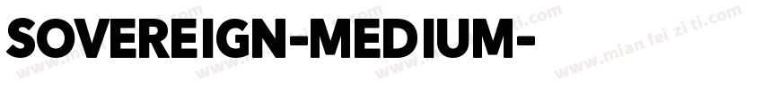 Sovereign-Medium字体转换