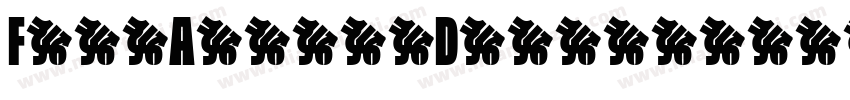 FreeAgent3D-1720字体转换
