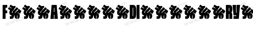 FreeAgent3DItalic-RYqV字体转换