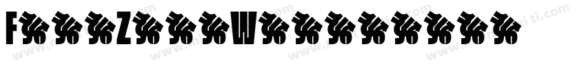 FreeZoneW05字体转换