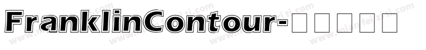 FranklinContour字体转换