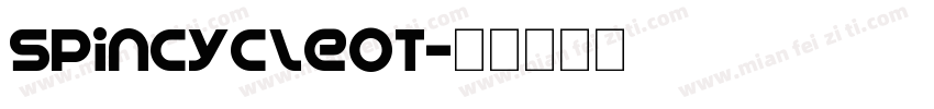 SpinCycleOT字体转换