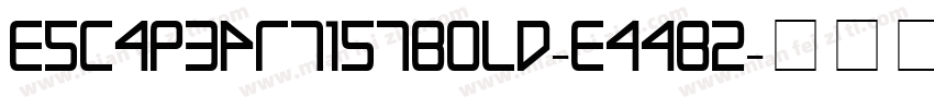 EscapeArtistBold-EaaBz字体转换