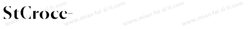 StCroce字体转换
