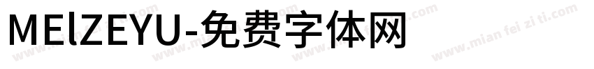 MElZEYU字体转换