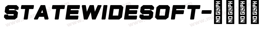 StateWideSoft字体转换