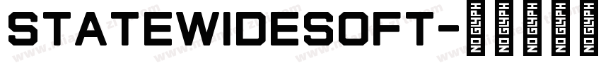 StateWideSoft字体转换