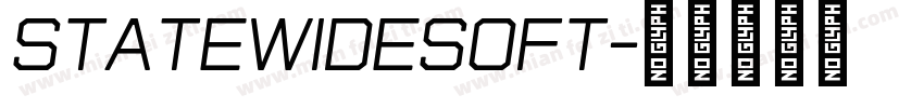 StateWideSoft字体转换