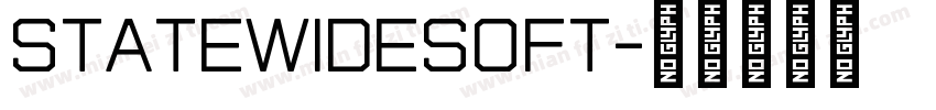 StateWideSoft字体转换