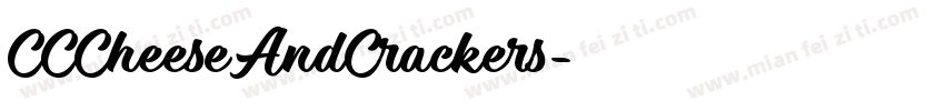 CCCheeseAndCrackers字体转换