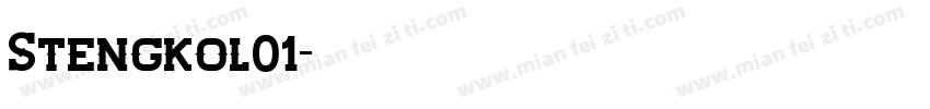 Stengkol01字体转换