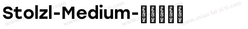 Stolzl-Medium字体转换