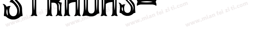 Stradas字体转换