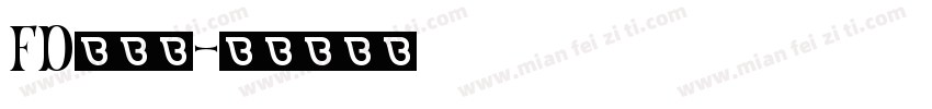 FD陪玩团字体转换