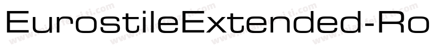 EurostileExtended-Roman-DTC字体转换