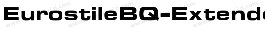 EurostileBQ-Extended字体转换
