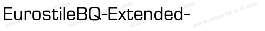 EurostileBQ-Extended字体转换
