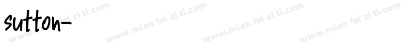 sutton字体转换