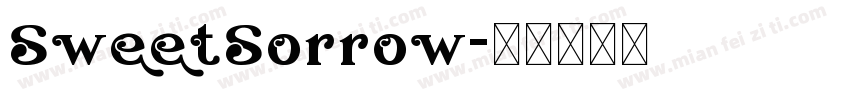 SweetSorrow字体转换