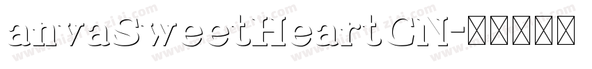 anvaSweetHeartCN字体转换
