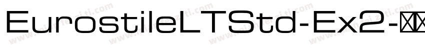 EurostileLTStd-Ex2字体转换