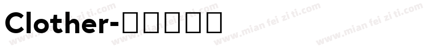 Clother字体转换