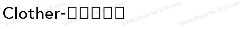 Clother字体转换