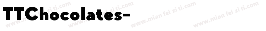 TTChocolates字体转换
