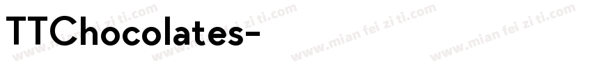 TTChocolates字体转换