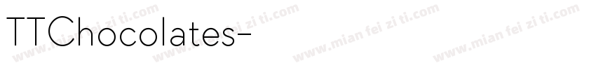 TTChocolates字体转换