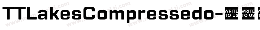TTLakesCompressedo字体转换