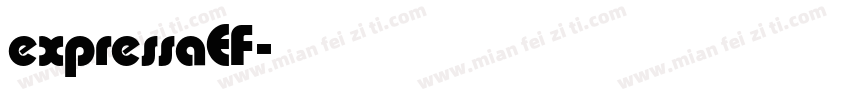 expressaEF字体转换