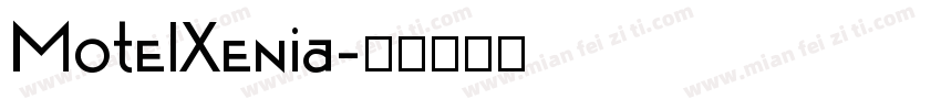 MotelXenia字体转换