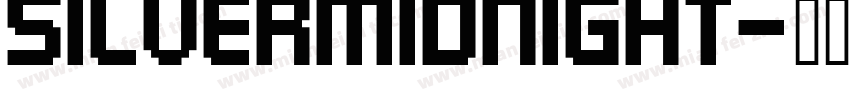 SilverMidnight字体转换