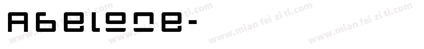 Abelone字体转换