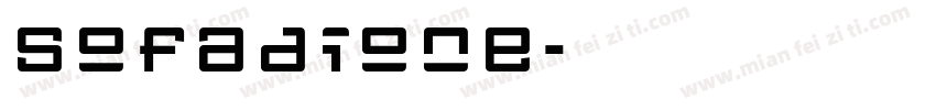Sofadione字体转换