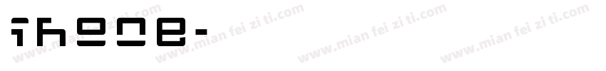 ihone字体转换
