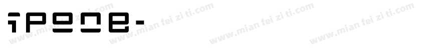 ipone字体转换