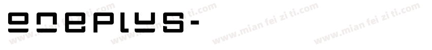 oneplus字体转换