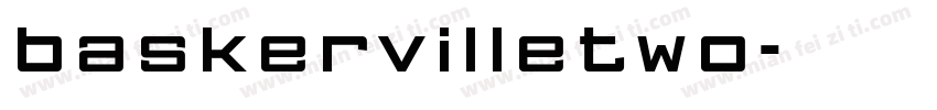 baskervilletwo字体转换