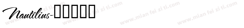 Nautilius字体转换